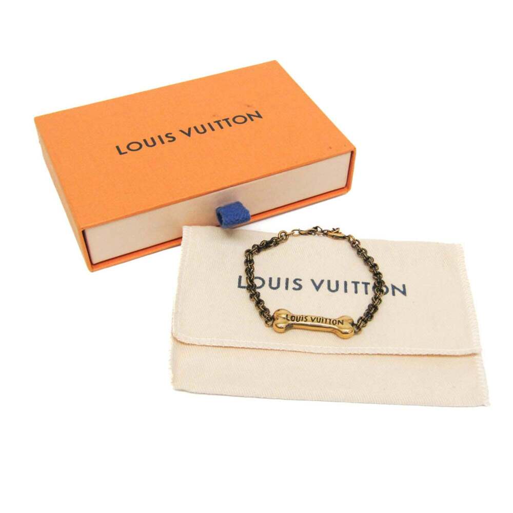 LOUIS VUITTON Gold Charm Bracelet - Picture 2 of 10